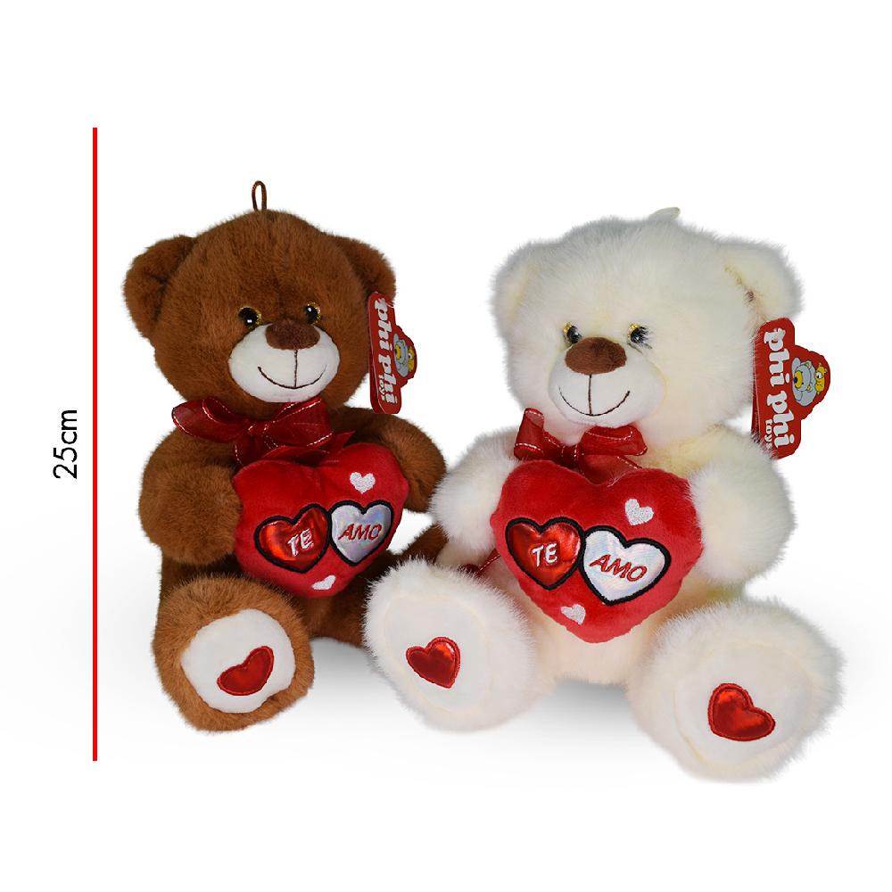 Oso Con Corazon 25cm PHI PHI TOYS 1