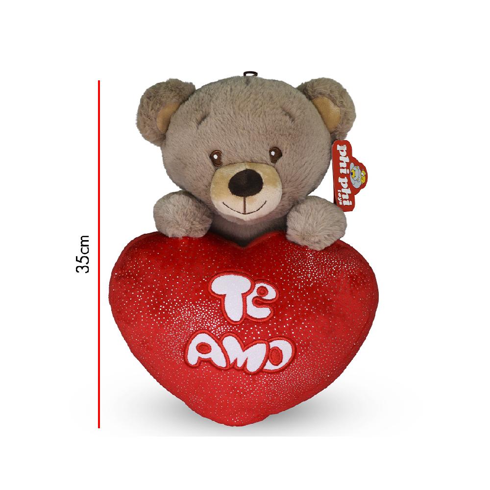 Oso Con Corazon 35cm PHI PHI TOYS 1