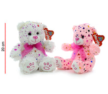 Oso Con Corazoncitos Aplicados 20cm PHI PHI TOYS 1