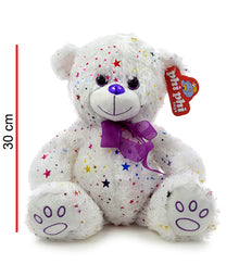 Oso Con Estrellitas Blanco 30cm PHI PHI TOYS 1