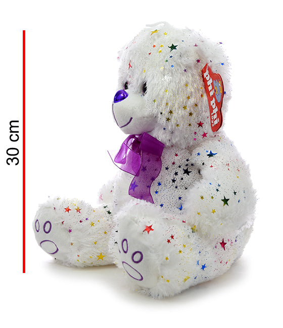 Oso Con Estrellitas Blanco 30cm PHI PHI TOYS 2