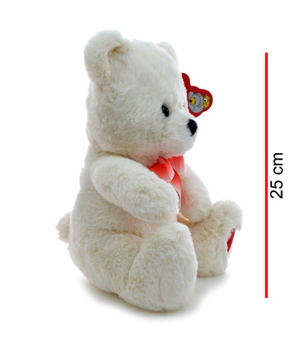 Oso Sentado Con MoñO Y Corazon En La Pata 25cm PHI PHI TOYS 2