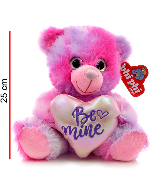 Oso Sentado R Y C Con Corazon 25 Cm PHI PHI TOYS 2