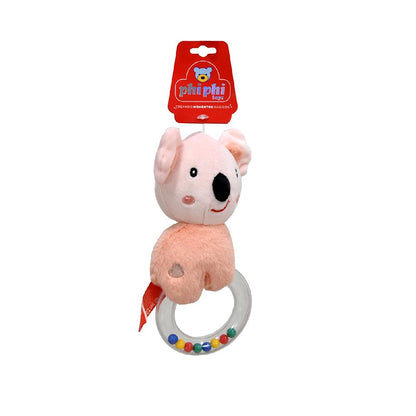 Oso Sonajero Con Aro Plastico 18cm PHI PHI TOYS 2