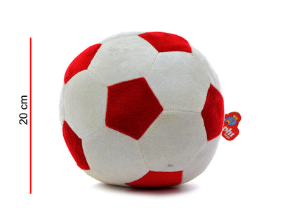 Pelota De Futbol Blanca Con Rombos 20cm PHI PHI TOYS 3