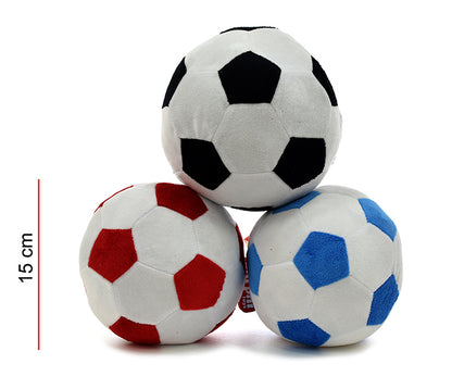 Pelota Futbol Blanca Con Rombos 15cm PHI PHI TOYS 1