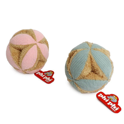Pelota Montesori Rosa Y Celeste 13cm PHI PHI TOYS 2