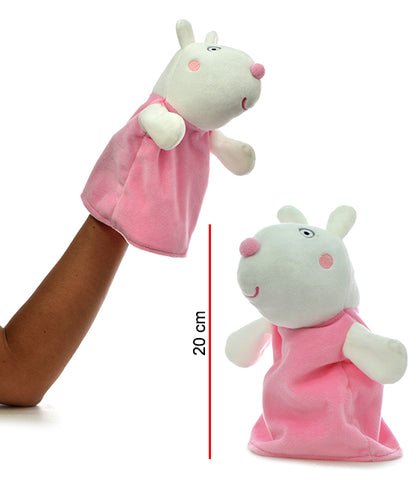 Títeres Peppa Pig y sus amigos 20 cm