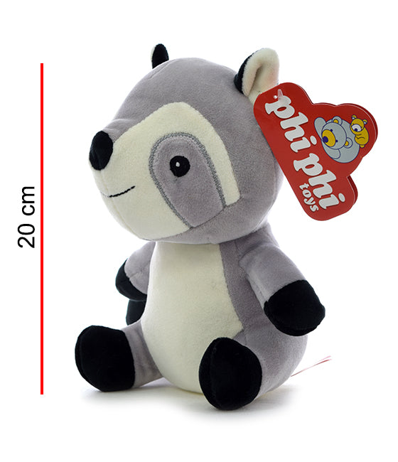 Perezoso Zorro Venado Y Mapache 20cm PHI PHI TOYS 3