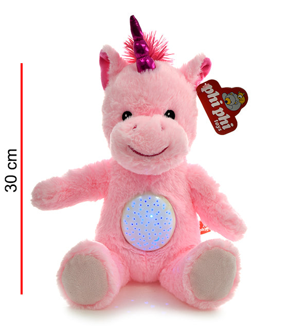 Perro Y Unicornio Con Luz 30cm PHI PHI TOYS 2
