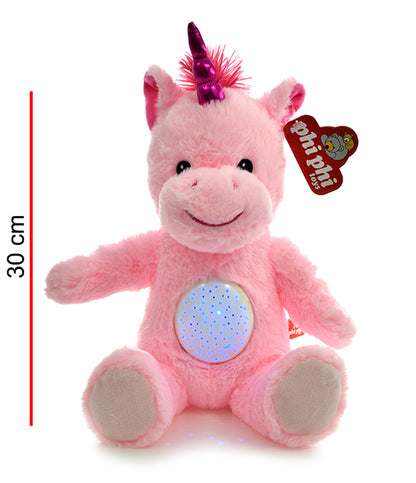 Perro Y Unicornio Con Luz 30cm PHI PHI TOYS 2