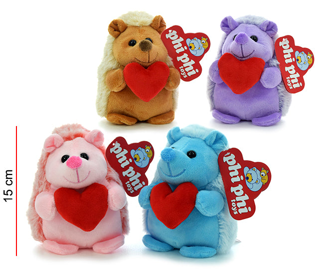 Puercoespin Con Corazon 15cm PHI PHI TOYS 1