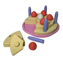 Juguete torta de silicona con velitas