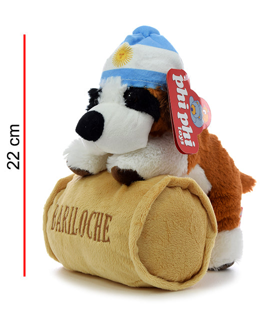 San Bernardo Con Barril Y Gorro 22cm PHI PHI TOYS 2