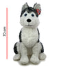 Siberiano Sentado 70cm PHI PHI TOYS 1