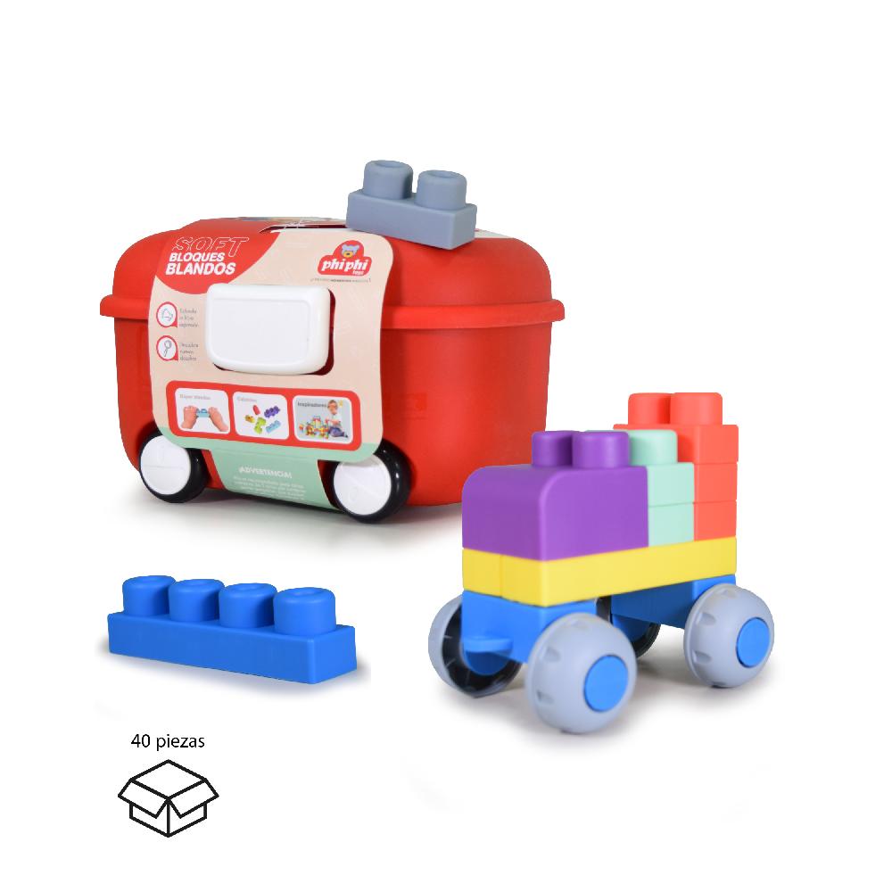 Soft Blocks 40 Pcs PHI PHI TOYS 1