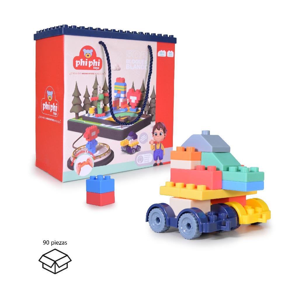 Soft Blocks 90pcs PHI PHI TOYS 2