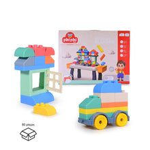 Soft Blocks With Building Table 80 Pcs PHI PHI TOYS 2