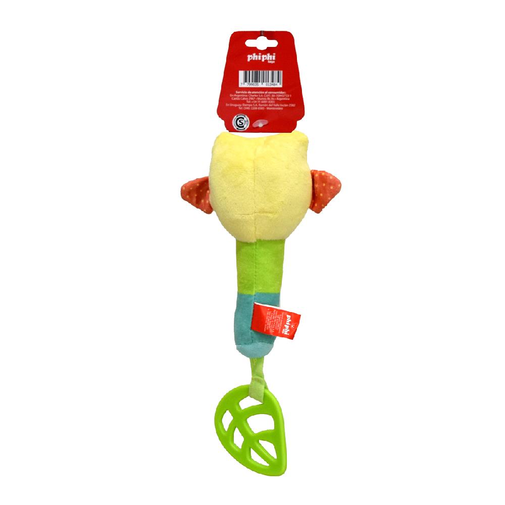Sonajero Con Mordillo Buho 25cm PHI PHI TOYS 3