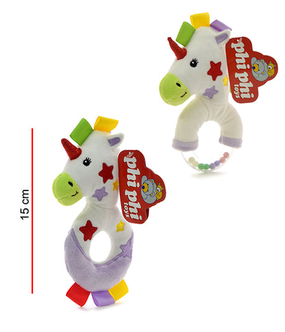 Sonajero Unicornio 15cm PHI PHI TOYS 1