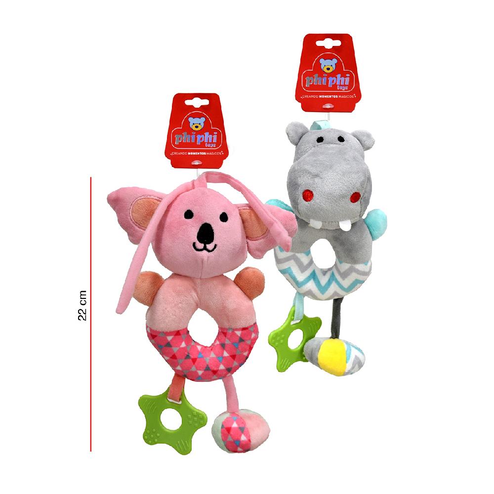 Sonajeros Con Mordillo 22cm PHI PHI TOYS 1