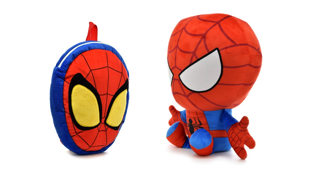 Combo Peluche y mochila Spiderman Marvel Fandom