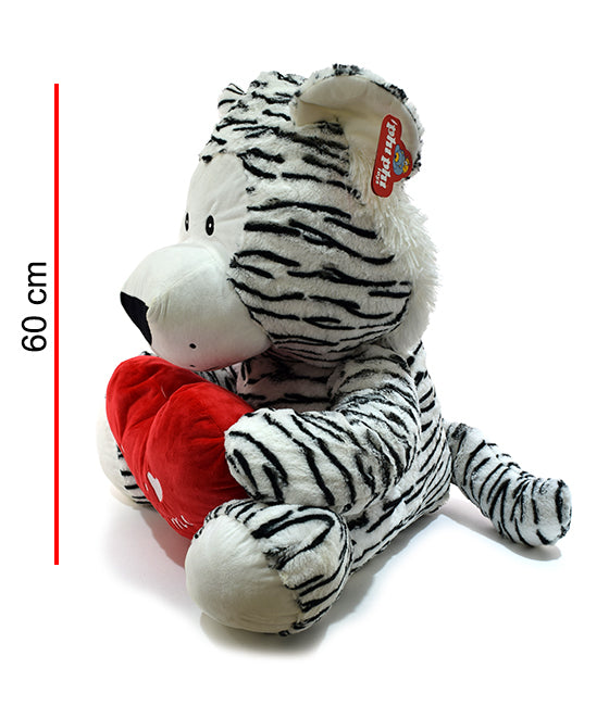 Tigre Blanco Y Marron Con Corazon    Te  Amo PHI PHI TOYS 2