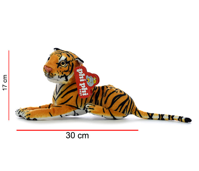 Tigre Echado 30cm PHI PHI TOYS 2