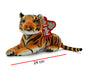 Tigre Marron Echado 24cm PHI PHI TOYS 1
