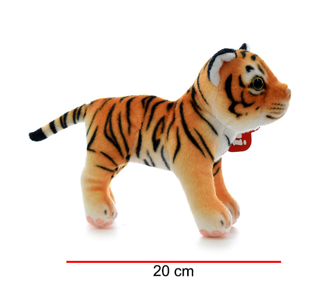 Tigre Marron Parado 20cm PHI PHI TOYS 2