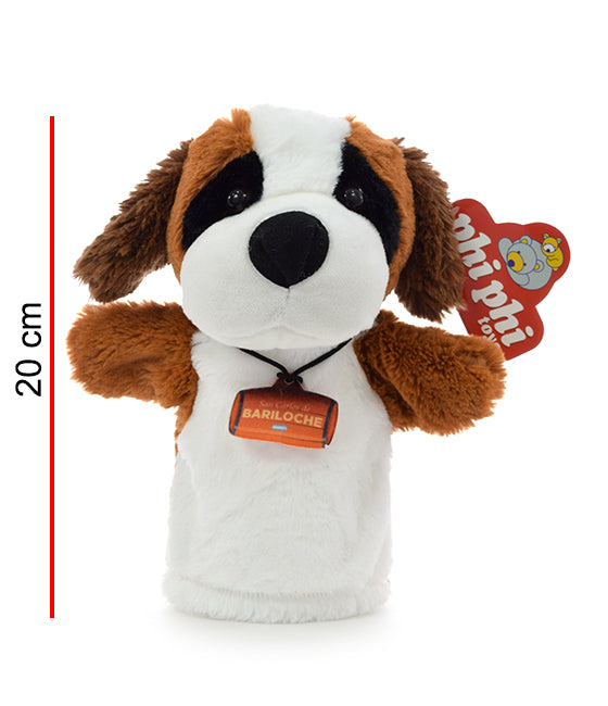 Titere San Bernardo "Bariloche" 20cm PHI PHI TOYS 2