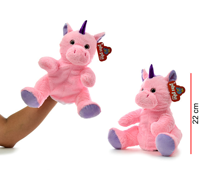Titere Unicornio Con Patas 22cm PHI PHI TOYS 1