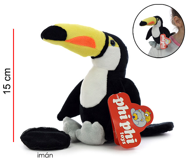 Tucan Con Iman 15cm PHI PHI TOYS 1