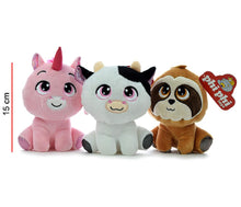 Unicornio, Perezoso Y Vaca Sentados 15 Cm PHI PHI TOYS 2