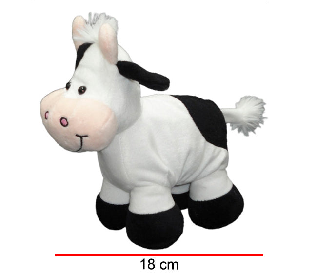 Vaca Parada Con Sonajero 18cm PHI PHI TOYS 1