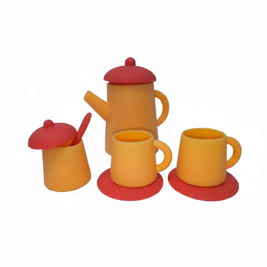 Juego de té de silicona