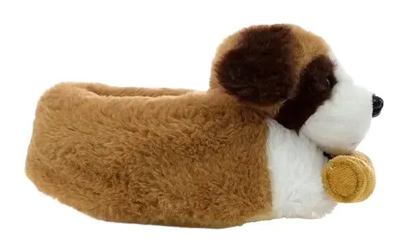 Pantuflas de peluche San Bernardo – niños y adultos