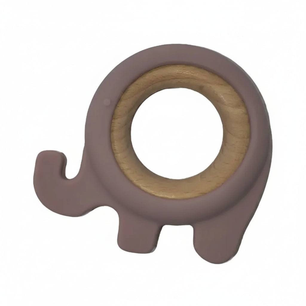 Mordillo elefante de silicona