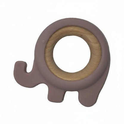 Mordillo elefante de silicona