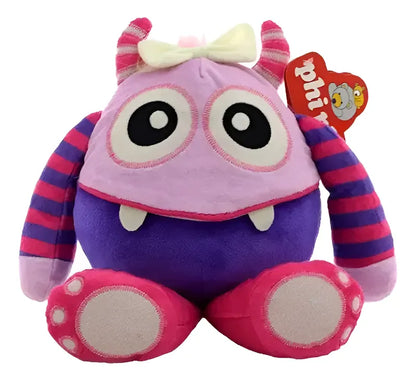 Peluche Mounstruito Brilla En La Oscuridad 4 Diseños 15 cm