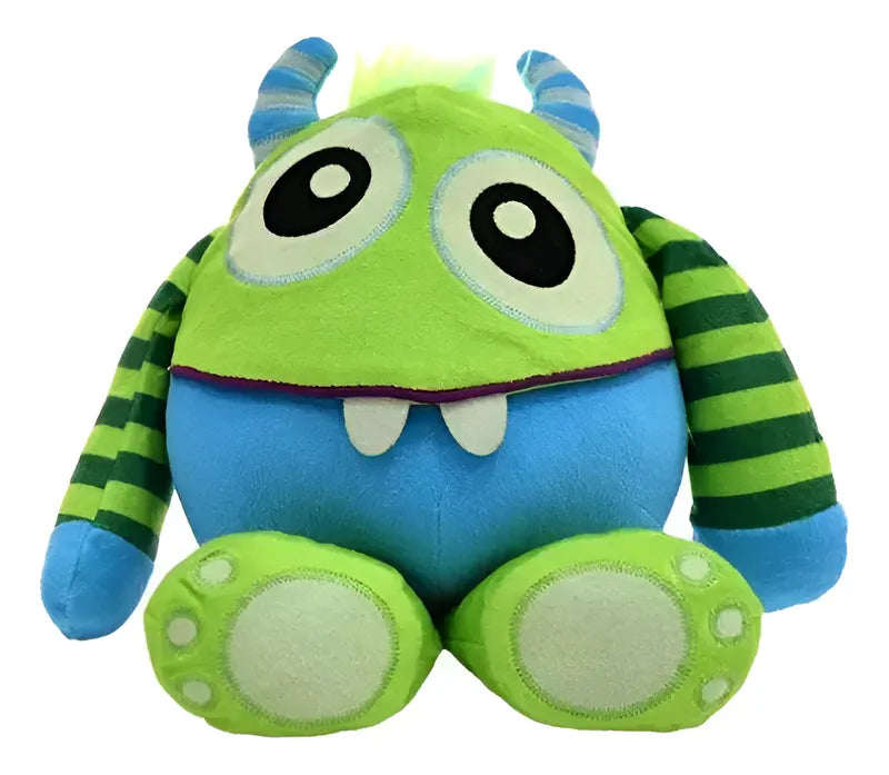 Peluche Mounstruito Brilla En La Oscuridad 4 Diseños 15 cm