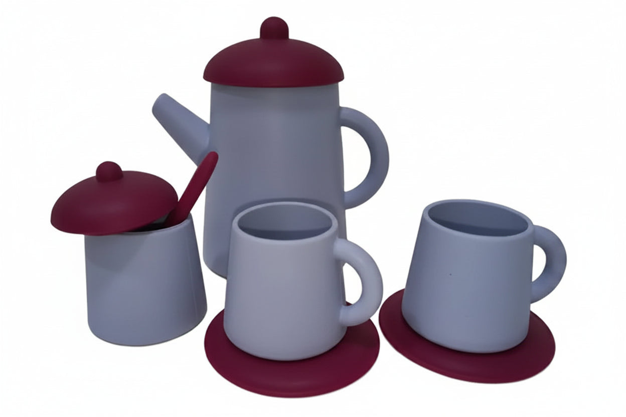 Juego de té de silicona