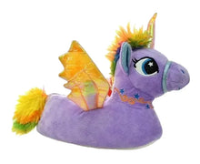 Pantuflas de peluche unicornio - niños y adultos
