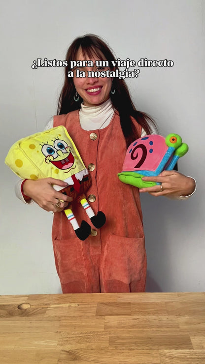 Combo Peluches Bob Esponja y Gary Nickelodeon Fandom