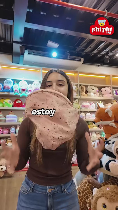 Peluche dinosaurio en bolsa/huevo 25cm