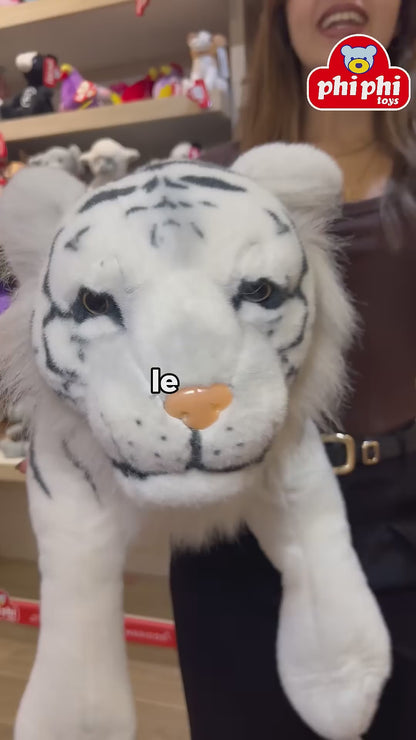 Peluche tigre echado 1,10 metro
