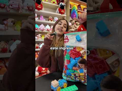 Bloques Soft con stickers 230 piezas
