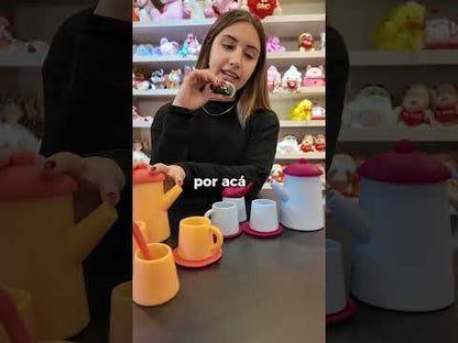 Juego de té de silicona